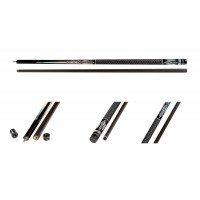 Кий / пирамида 2-pc "Winner Carbon 003" (черно-серая) тактильная оплетка